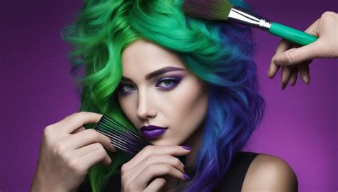 Learn How Do You Dye Purple Hair Green Simple Steps