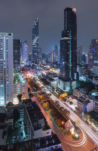 Premium Photo Bangkok City Thailand At Night