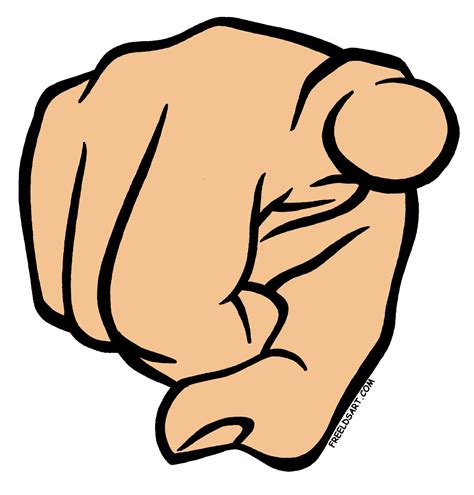 Finger Pointing At You Clipart Clipart Suggest