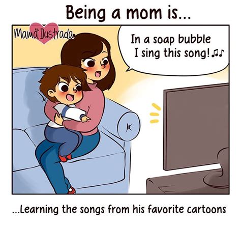 20 Cartoons That Will Make Every Mother Smile LifeHack