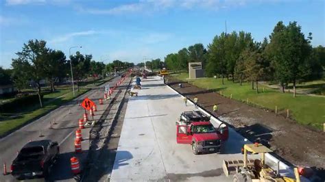 Time Lapse Video Road Construction Youtube