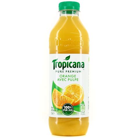 Tropicana Orange Avec Pulpe 1l Hourafr
