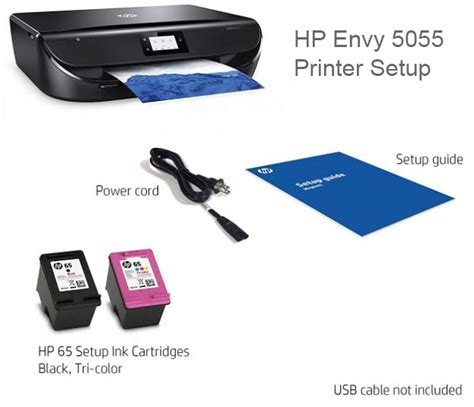 Hp Envy 5055 Setup Hp Envy 5055 Wireless Setup