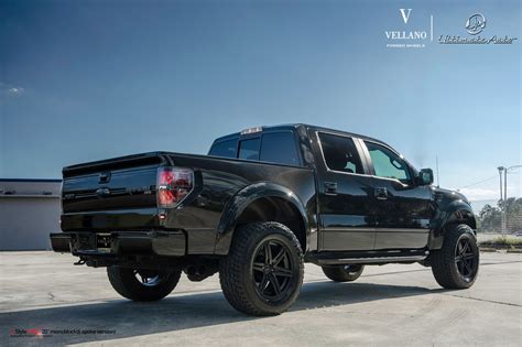 Ford Raptor Lifted Blacked Out