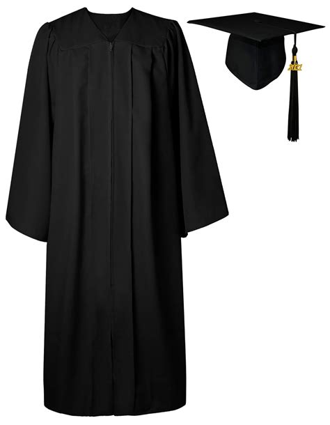 Graduation Gown And Cap For Adults With 2021 Tassel Uk University High