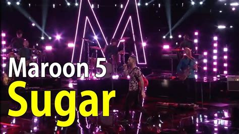 한글자막 마룬 5 Sugar Maroon 5 Youtube