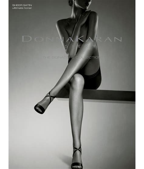 Donna Karan Hosiery Signature Sheer Satin Pantyhose And Reviews Bare Necessities Style Ob109