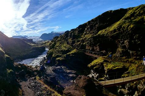 Laugavegur Hiking Trail Is A 55 Km Long Hike Over The Highland Of Iceland