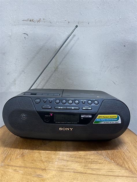 sony cd radio cassette corder cfd s07cp audio portable music players on carousell