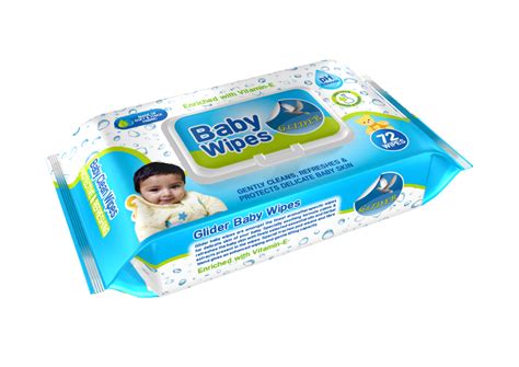 Glider Baby Wet Wipes Lidflip Top 72 Wipes At Rs 55pack