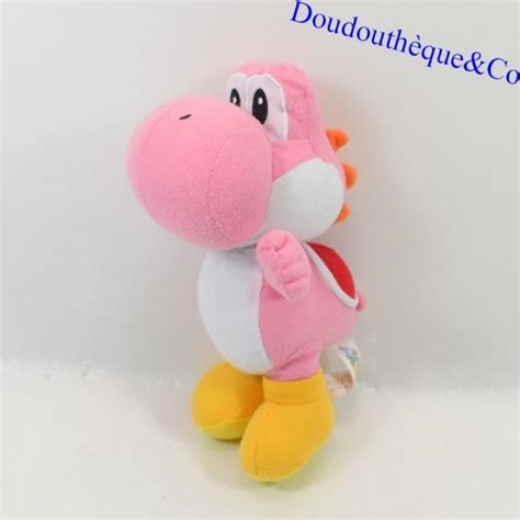 Copy Of Plush Yoshi Super Mario Nintendo Pink 30 Cm Sos Cuddly Toy