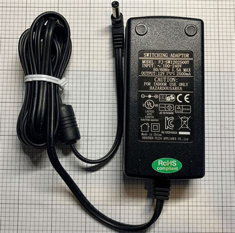 Acdc Adapter Shenzhen Fujia Fj Sw1202500t 12v 2500ma Switching Power