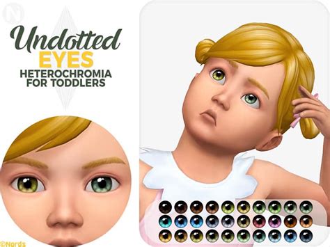 Undotted Heterochromia For Tu Sims 4 Mod Download Free