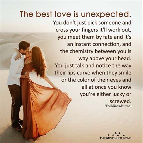 I love you in a million ways quotes. The Best Love Is Unexpected