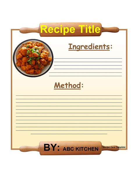 Professionally made, just like in a bookstore. 44 Perfect Cookbook Templates +Recipe Book & Recipe Cards