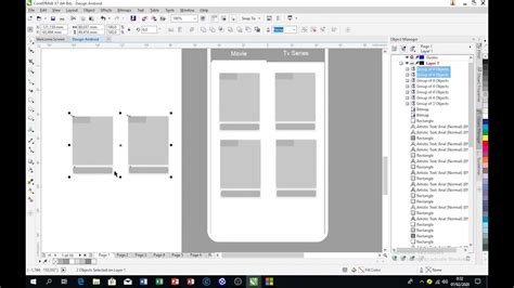 Download Membuat Mockup untuk aplikasi android menggunakan Corel Draw - YouTube