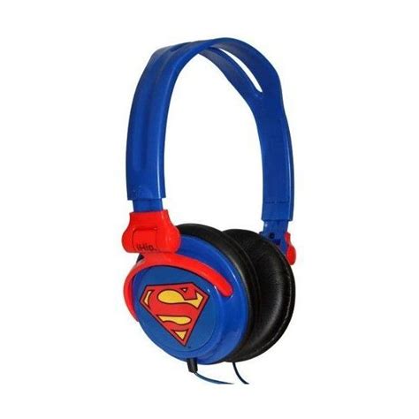 Ihip Classic Superman Logo Headphones Liked On Polyvore Featuring