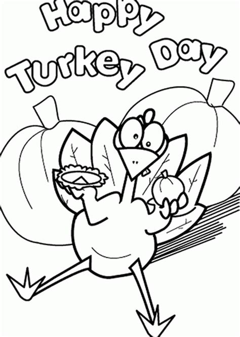 Free Coloring Pages For Thanksgiving Printables