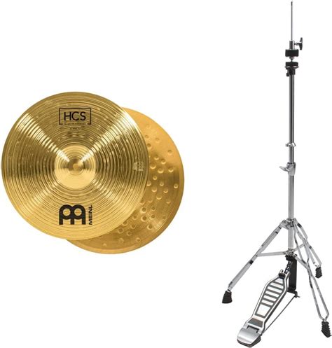 Meinl Cymbals Hcs14h Hcshi Hat 14 3556 Cm And Xdrum Supporto Hi Hat
