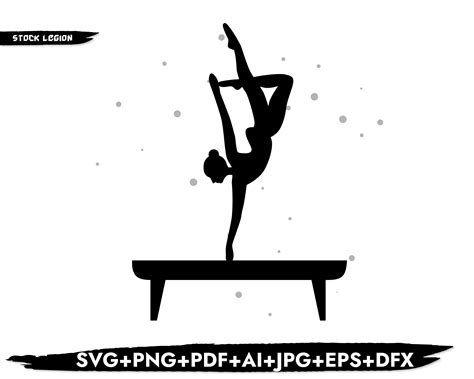 Gymnastik Pose Svg Gymnastik Svg Gymnastik Svg Gymnastik Svg Krieger Pose Turnerin Svg