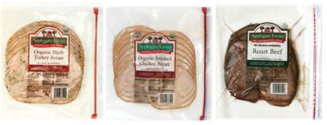 All our specific brands have now additional organic or conventional vegan line added. Applegate Farms Antibiotic-Free and Organic Deli Meats ...