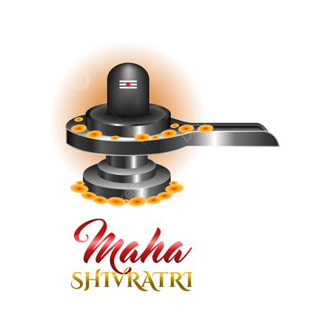 Shivling Vector Hd Png Images Shivratri Festival Greeting Design With