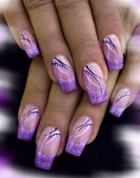 9 Easy Purple Nail Art Designs With Images Styles At Life