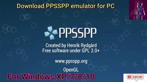 How To Download Ppsspp Emulator In Pc For Windows 7810xp Youtube