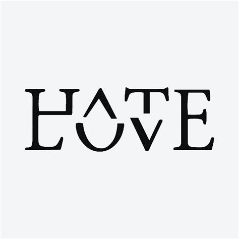 Pin On Love Hate Tattoo