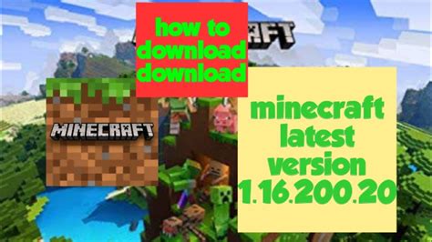 How To Download Minecraft Latest Version 11620020 In Android Youtube