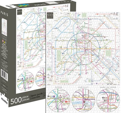 Find mindfulness in a 1000 piece jigsaw puzzle from metro hobbies. Paris Metro Jigsaw Puzzle | PuzzleWarehouse.com