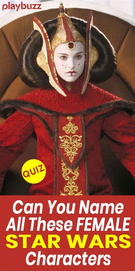Can You Name All These Female Star Wars Characters Star Wars Quizzes