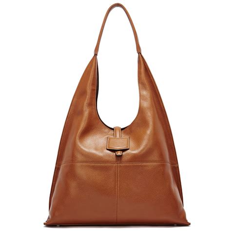 Bostanten Women Hobo Handbag Soft Leather Shoulder Bag Vintage Designer