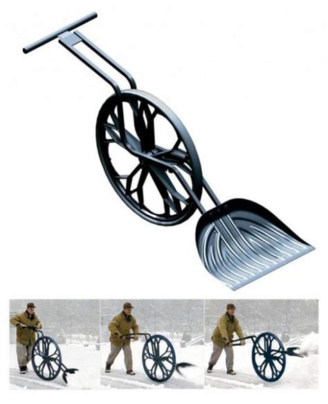 The Highly Efficient Wovel Wheeled Snow Shovel