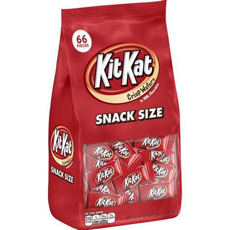 Kit Kat Halloween Crisp Wafer In Milk Chocolate Snack Size Candy Bars