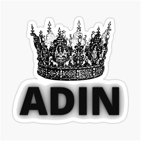 King Adin Ross Sticker For Sale By Cavini93 Redbubble
