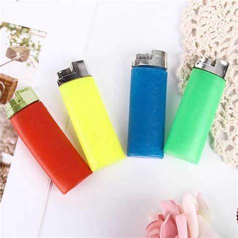 Buy Pcs Random Color Funny Party Trick Gag Gift Water Squirting Lighter Fake Lighter At