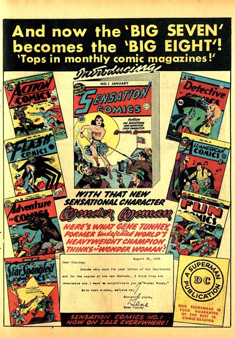 Vintage Dc Comics House Ads