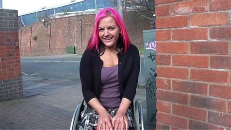 Wheelchair Bound Leah Caprice In Uk Flashing And Outdoor Nudity Min