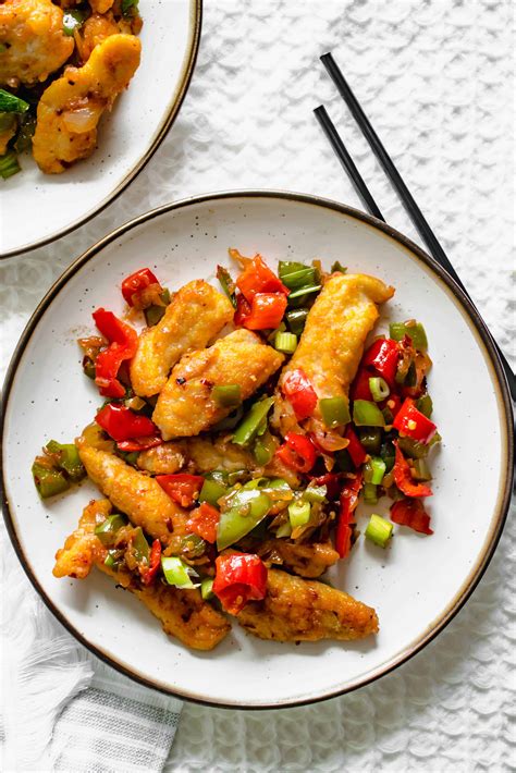 Place the chicken in the prepared baking dish, spaced slightly apart. Salt and Pepper Chicken - Chinese Takeaway Recipe | Hint ...