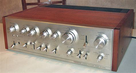 Vintage Pioneer Sa 9100 Stereo Integrated Amplifier Excellent Working