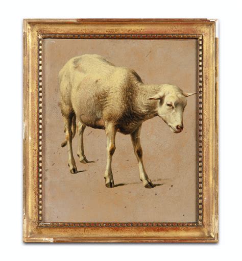 EugÈne Joseph Verboeckhoven Study For A Sheep The French Touch