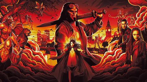 Hellboy 2019 Full Movie Wallpaper 2022 Movie Poster Wallpaper Hd