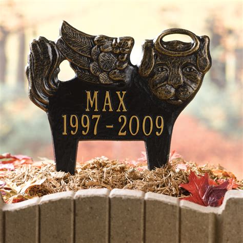Personalized Angel Pet Memorial Marker Dog 6 Reviews 5 Stars