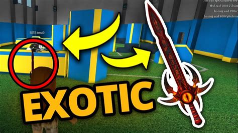 AMAZING EXOTIC KNIFE ON ASSASSINS Roblox Assassin YouTube