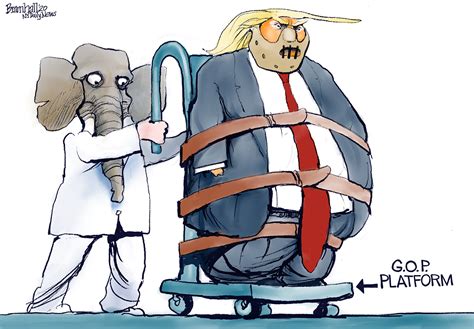 Political Cartoon Us Trump Rnc Gop Platform Hannibal Lecter The Week