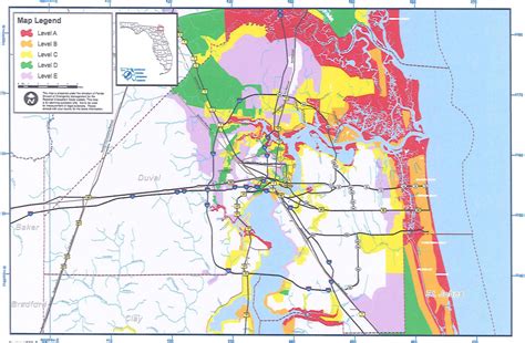 Duval County Zoning Map