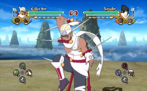 Naruto Ultimate Ninja Storm 3 Killer Bee Seven Swords Dance Complete