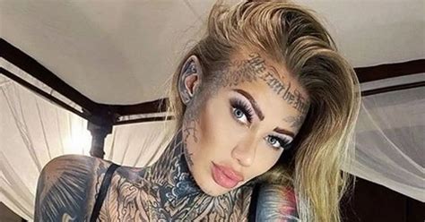 Britain S Most Tattooed Woman And Onlyfans Model Reveals Regret Over