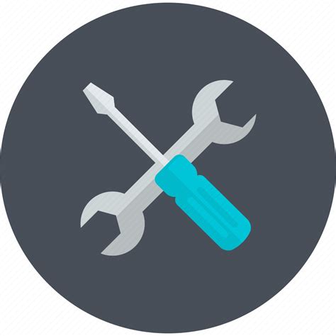 Maintenance Round Services Setting Tool Icon Download On Iconfinder